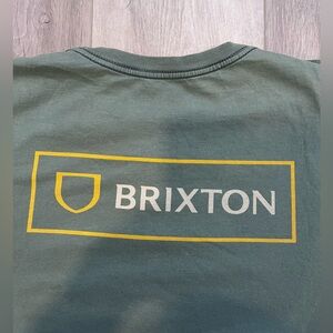 Brixton Tailored Fit Green 2-Sided T Shirt